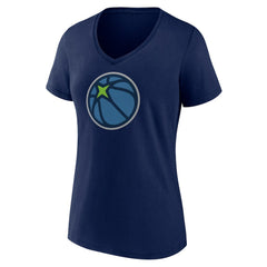 Minnesota Timberwolves Women's Alternate Logo V-Neck T-Shirt On Sale