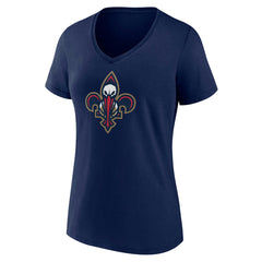 New Orleans Pelicans Women's Alternate Logo V-Neck T-Shirt Discount