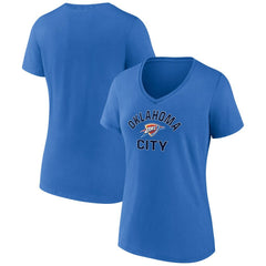 Oklahoma City Thunder Women's Overtime Team V-Neck T-Shirt For Sale