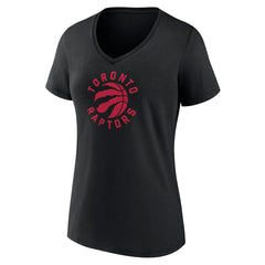 Toronto Raptors Women's Alternate Logo V-Neck T-Shirt Online