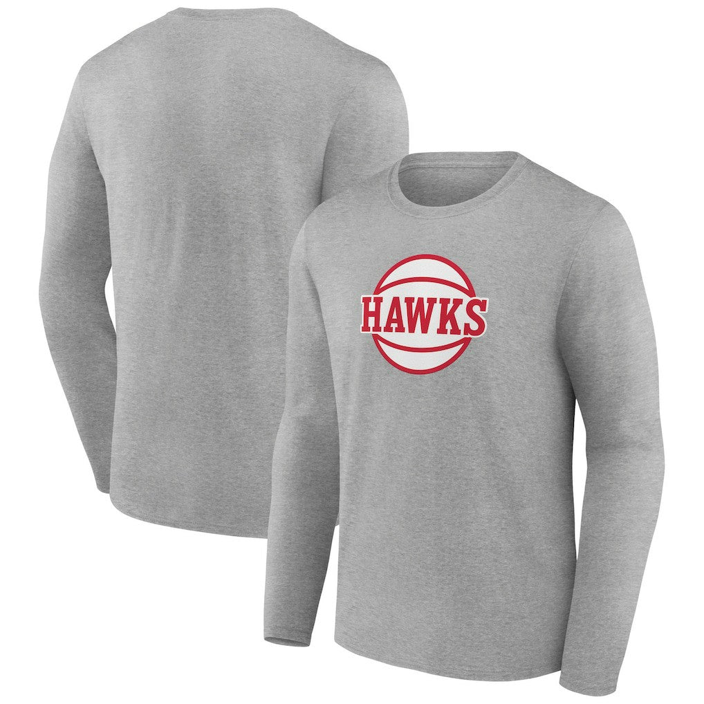 Atlanta Hawks Alternate Logo Long Sleeve T-Shirt Outlet