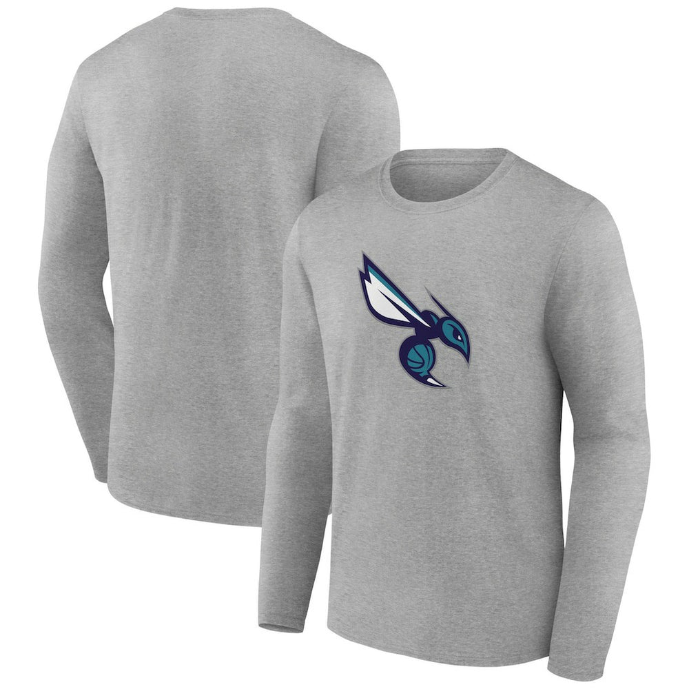 Charlotte Hornets Alternate Logo Long Sleeve T-Shirt Outlet