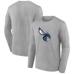 Charlotte Hornets Alternate Logo Long Sleeve T-Shirt Outlet