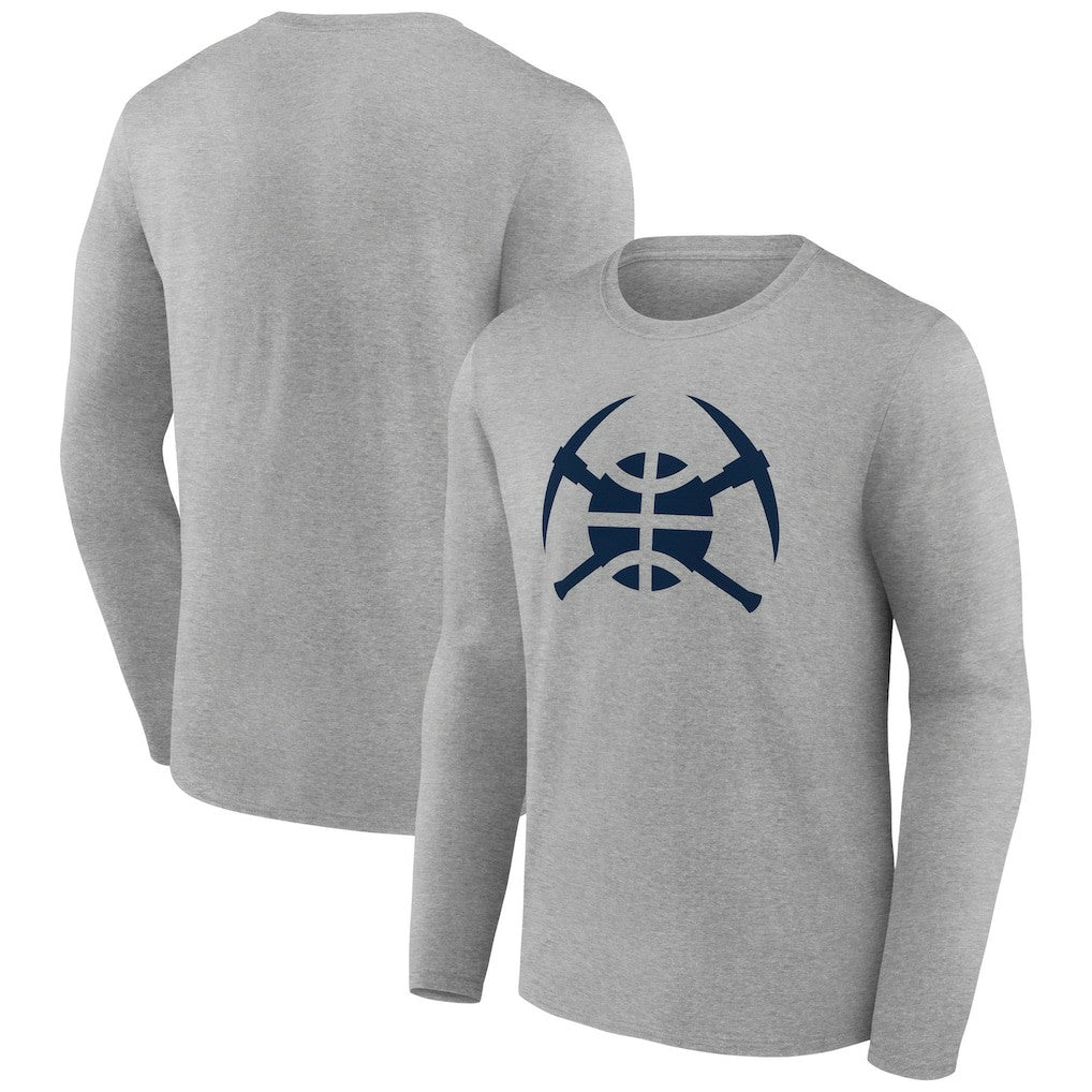Denver Nuggets Alternate Logo Long Sleeve T-Shirt sale On Sale