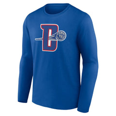 Detroit Pistons Alternate Logo Long Sleeve T-Shirt sale Discount