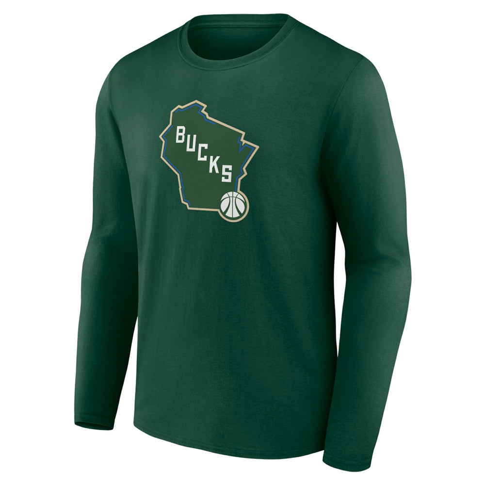 Milwaukee Bucks Alternate Logo Long Sleeve T-Shirt Discount