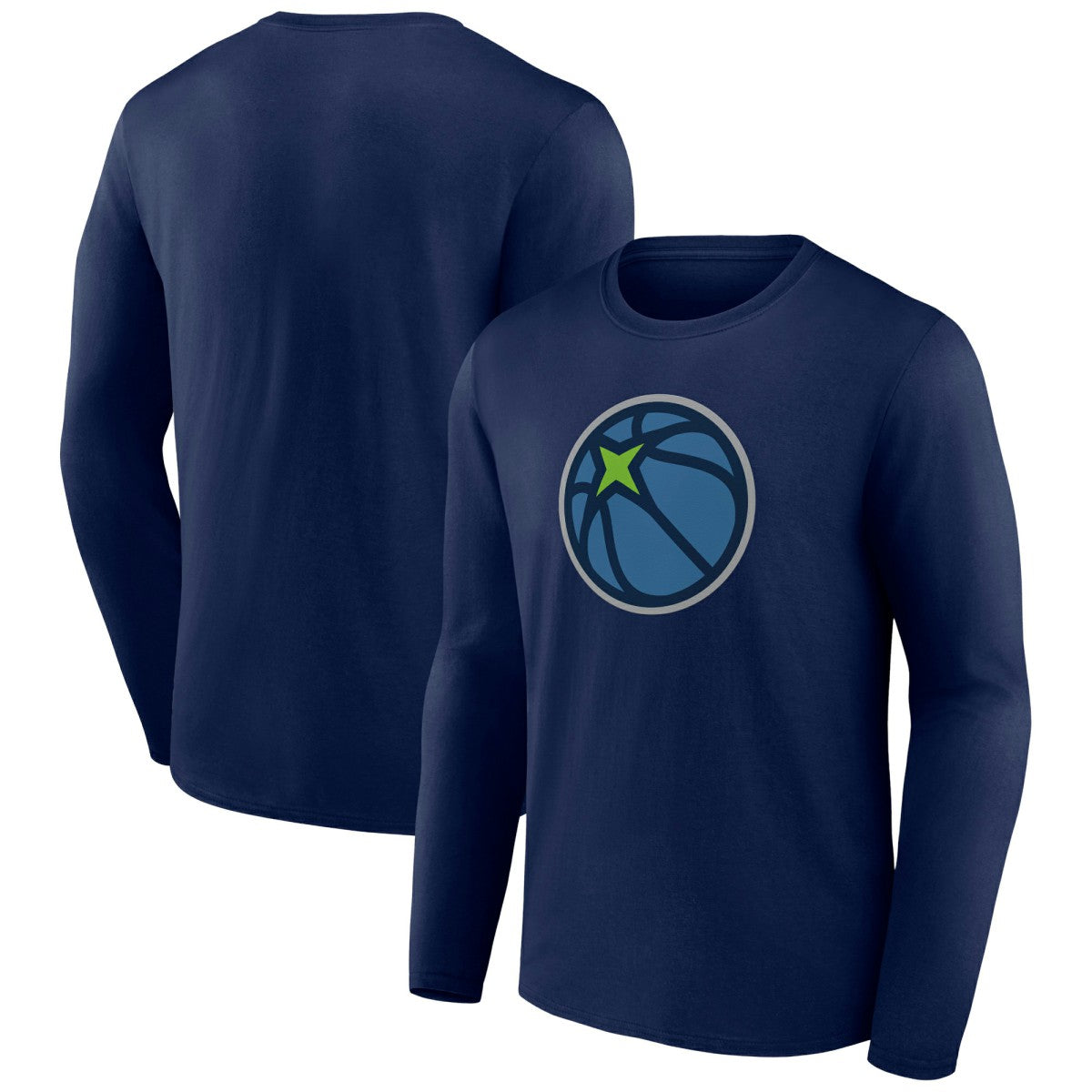 Minnesota Timberwolves Alternate Logo Long Sleeve T-Shirt Online