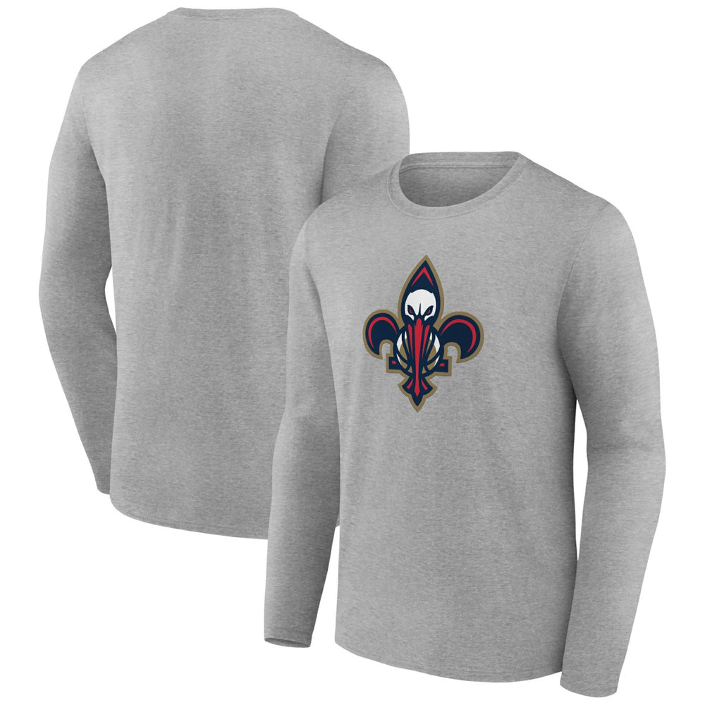 New Orleans Pelicans Alternate Logo Long Sleeve T-Shirt Discount