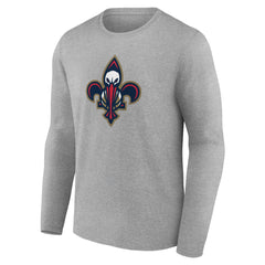 New Orleans Pelicans Alternate Logo Long Sleeve T-Shirt Discount