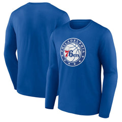 Philadelphia 76ers Alternate Logo Long Sleeve T-Shirt For Sale
