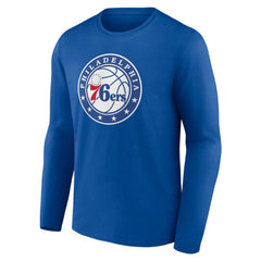 Philadelphia 76ers Alternate Logo Long Sleeve T-Shirt For Sale