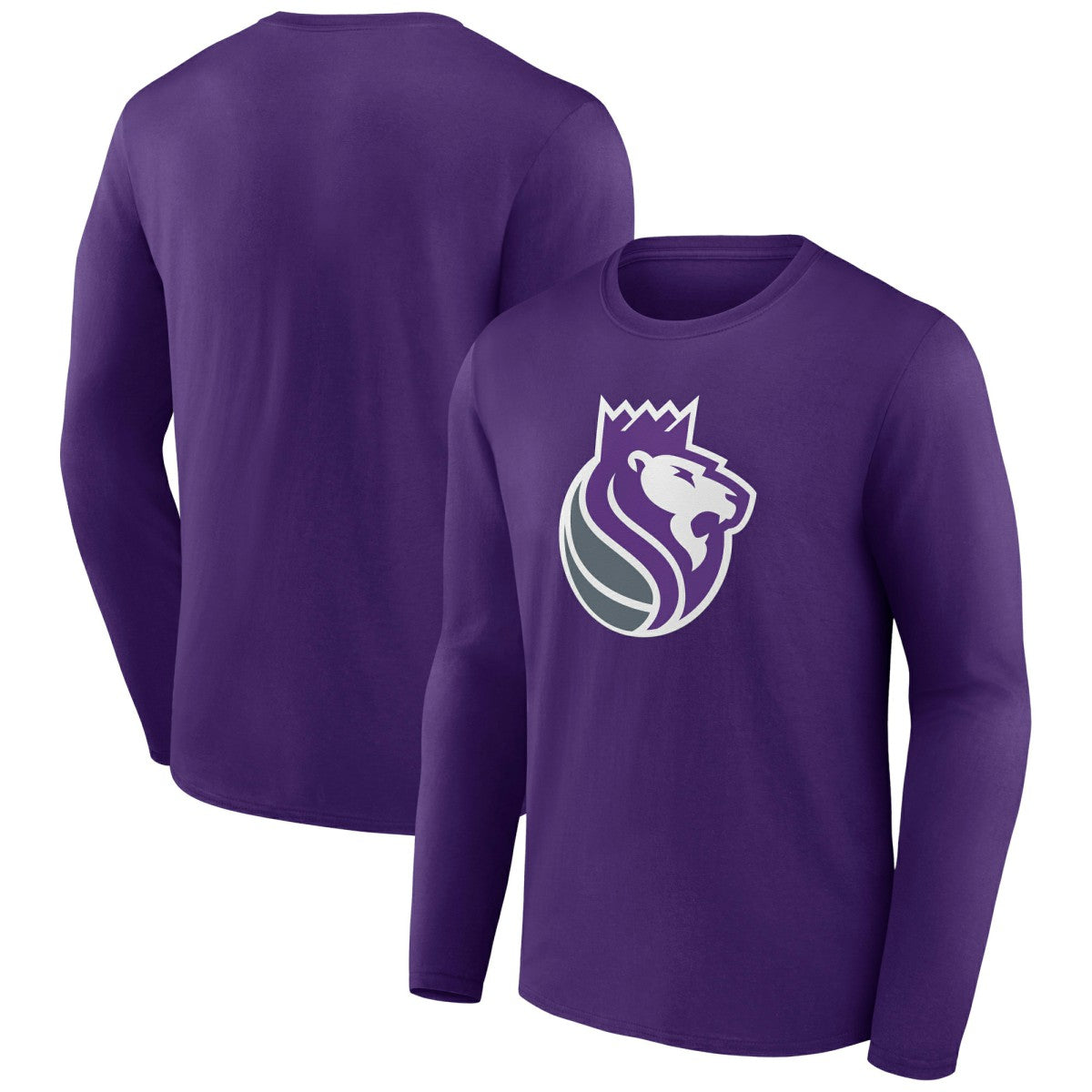 Sacramento Kings Alternate Logo Long Sleeve T-Shirt On Sale