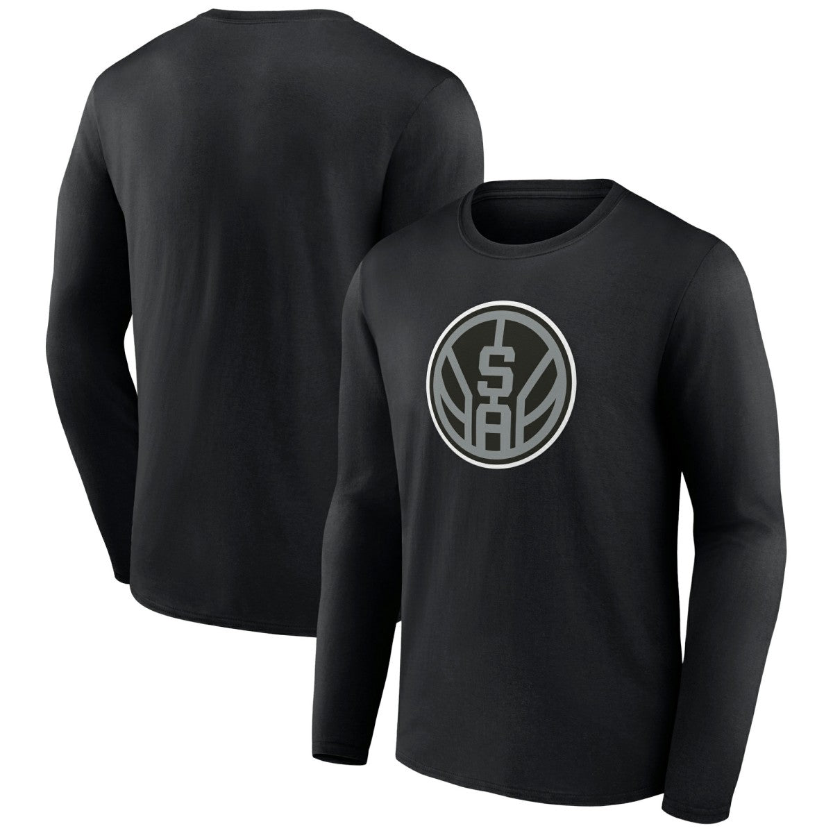 San Antonio Spurs Alternate Logo Long Sleeve T-Shirt On Sale