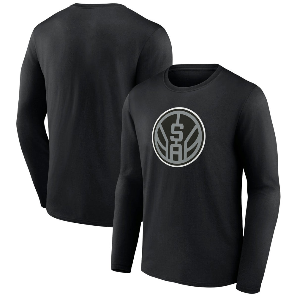 San Antonio Spurs Alternate Logo Long Sleeve T-Shirt On Sale