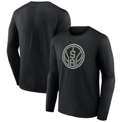 San Antonio Spurs Alternate Logo Long Sleeve T-Shirt On Sale