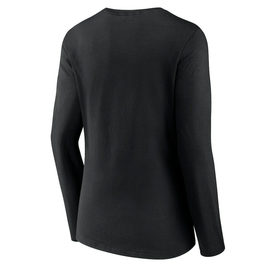Atlanta Hawks Women's Alternate Logo V-Neck Long Sleeve T-Shirt On Sale