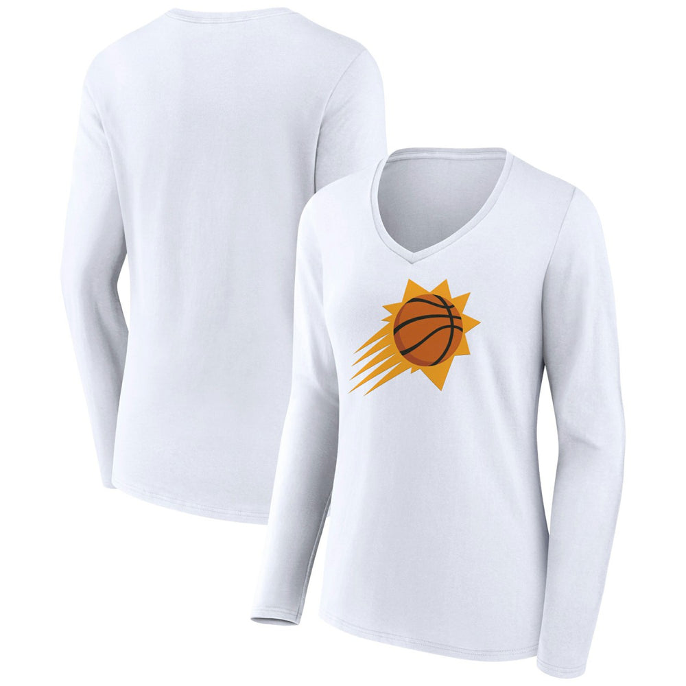 Phoenix Suns Women's Alternate Logo V-Neck Long Sleeve T-Shirt Online