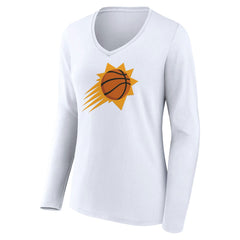 Phoenix Suns Women's Alternate Logo V-Neck Long Sleeve T-Shirt Online