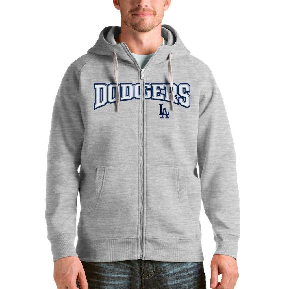 Los Angeles Dodgers Antigua Team Logo Victory Full-Zip Hoodie | MLB For sale