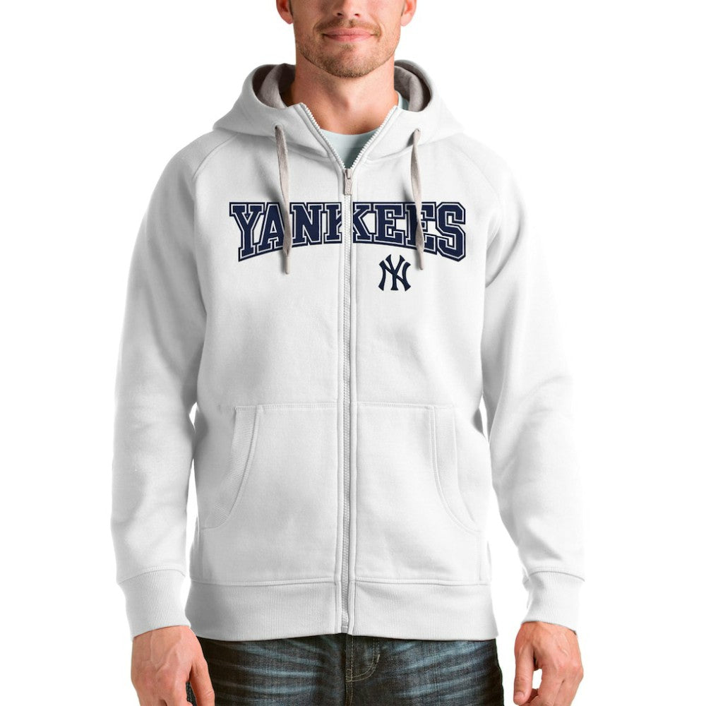 New York Yankees Antigua Team Logo Victory Full-Zip Hoodie | MLB US