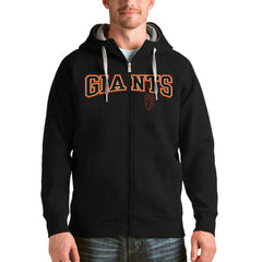 San Francisco Giants Antigua Team Logo Victory Full-Zip Hoodie | MLB Outlet