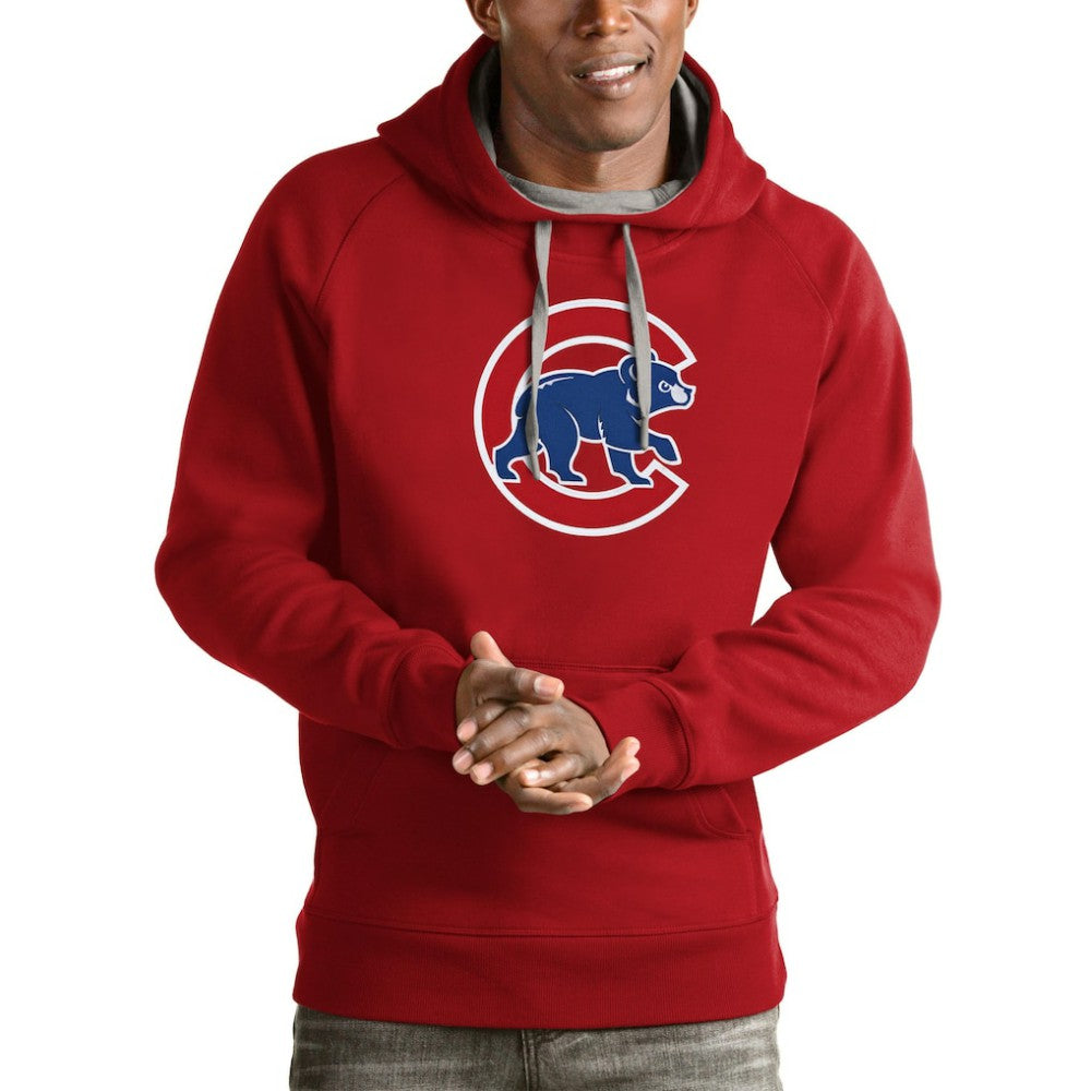 Chicago Cubs Antigua Victory Pullover Team Logo Hoodie | MLB Sale