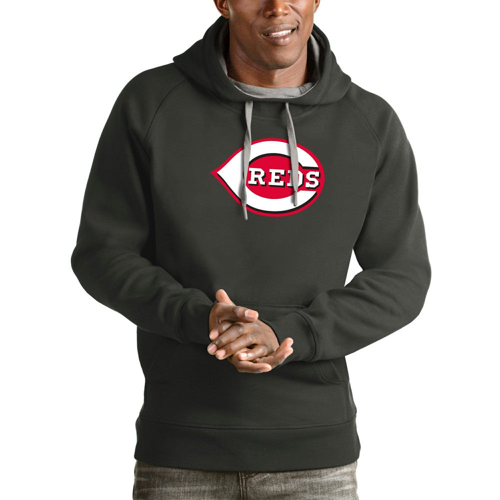 Cincinnati Reds Antigua Victory Pullover Team Logo Hoodie | MLB Sale