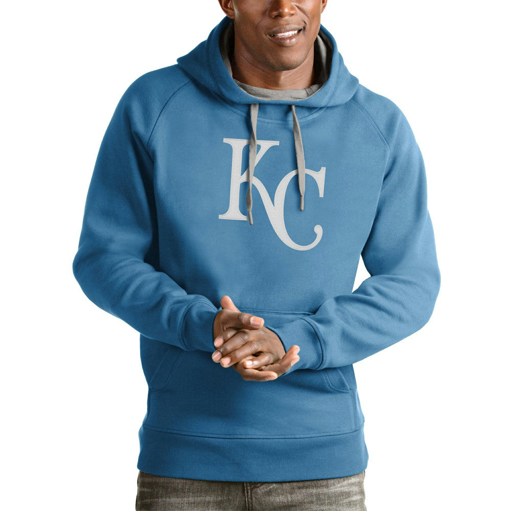 Kansas City Royals Antigua Victory Pullover Team Logo Hoodie | MLB Discount
