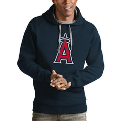 Los Angeles Angels Antigua Victory Pullover Team Logo Hoodie | MLB New