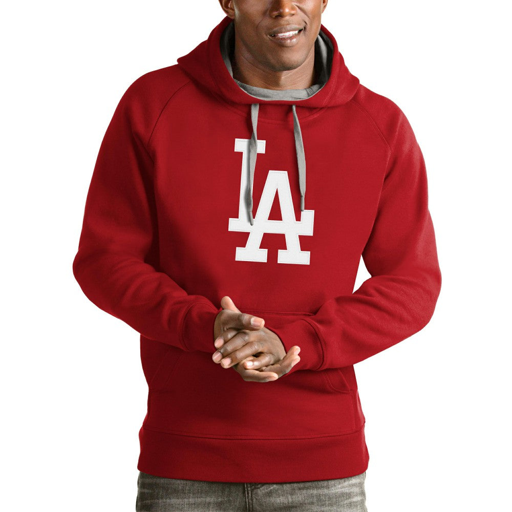Los Angeles Dodgers Antigua Victory Pullover Team Logo Hoodie | MLB Discount
