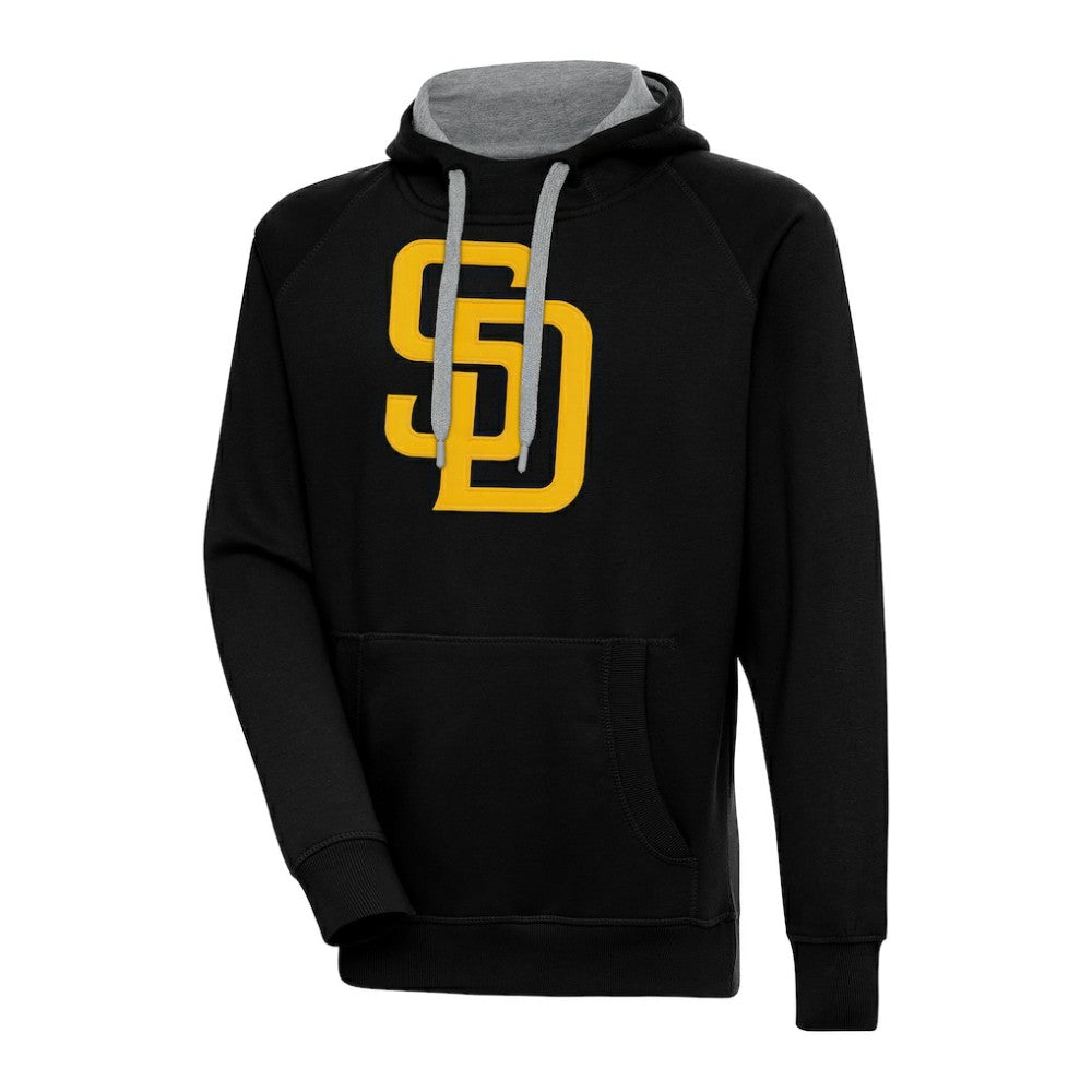 San Diego Padres Antigua Victory Pullover Team Logo Hoodie | MLB New