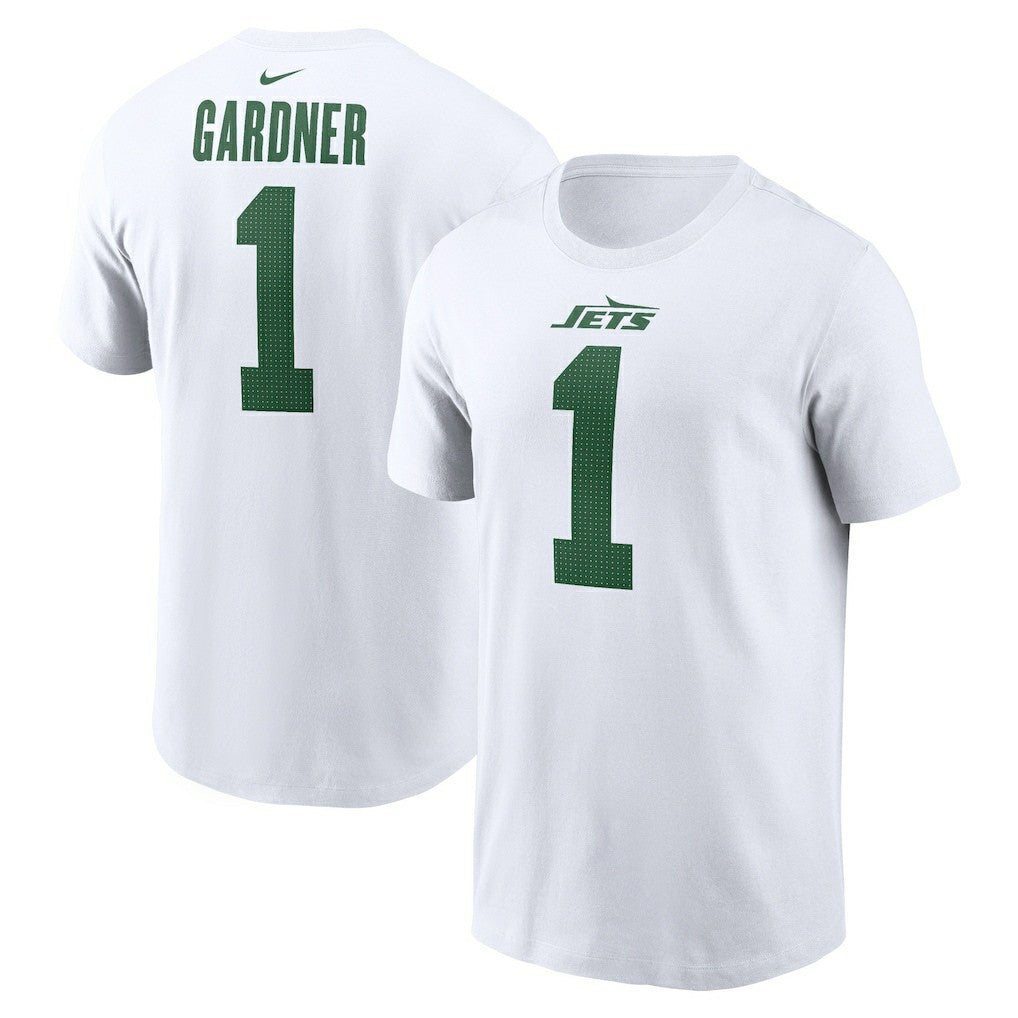 New York Jets Nike Ahmad Sauce Gardner  Legacy Player Name & Number T-Shirt