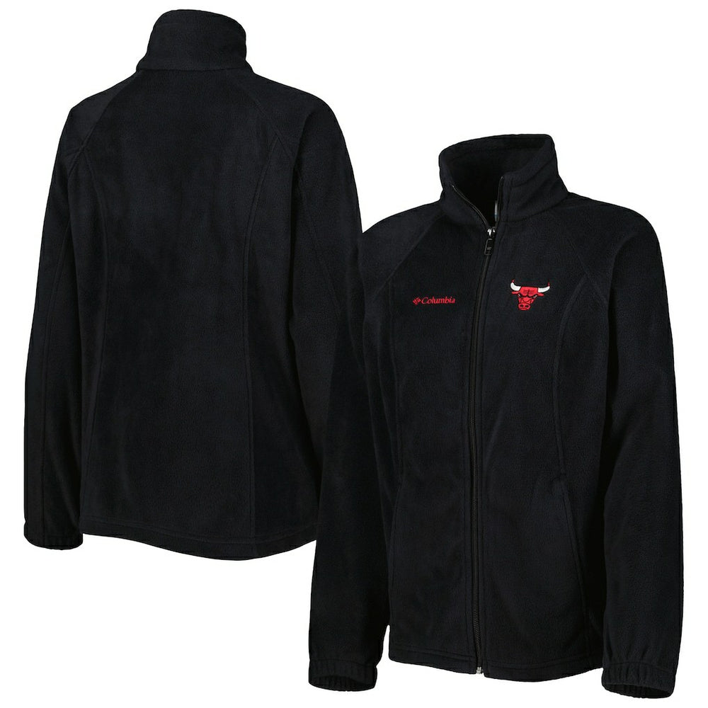 Chicago Bulls Women's Benton Springs Raglan Full-Zip Jacket New