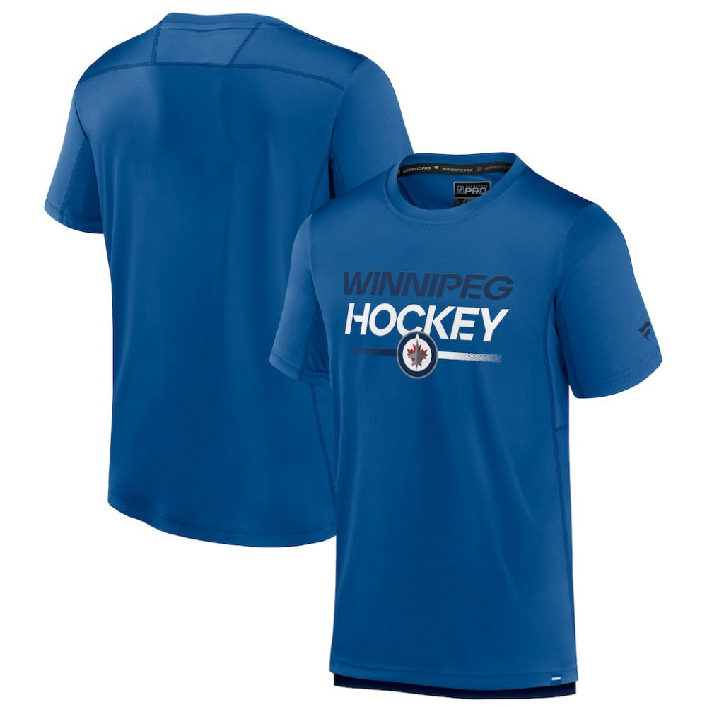 Winnipeg Jets Fanatics Authentic Pro Tech T-Shirt Outlet