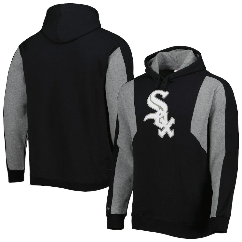 Chicago White Sox Mitchell & Ness Colorblocked Fleece Pullover Hoodie | MLB Sale