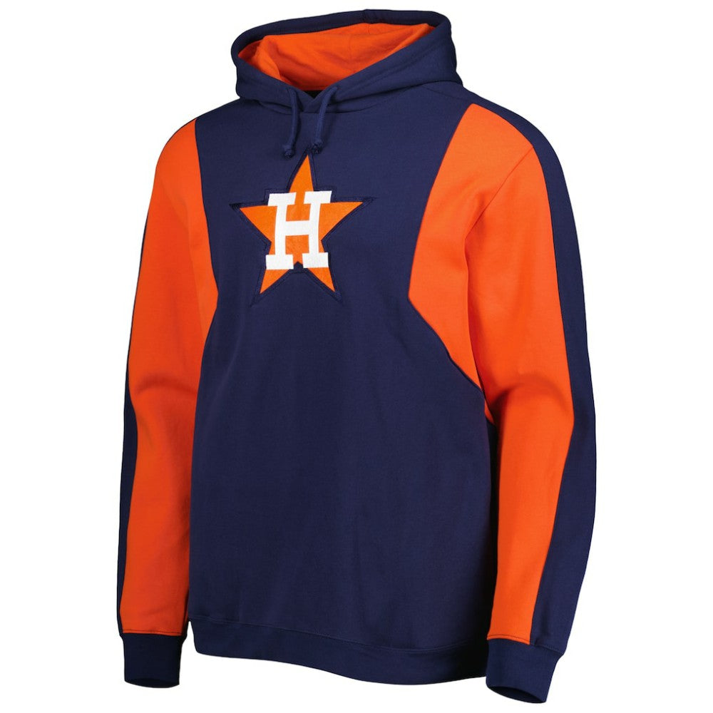 Houston Astros Mitchell & Ness Colorblocked Fleece Pullover Hoodie | MLB Online
