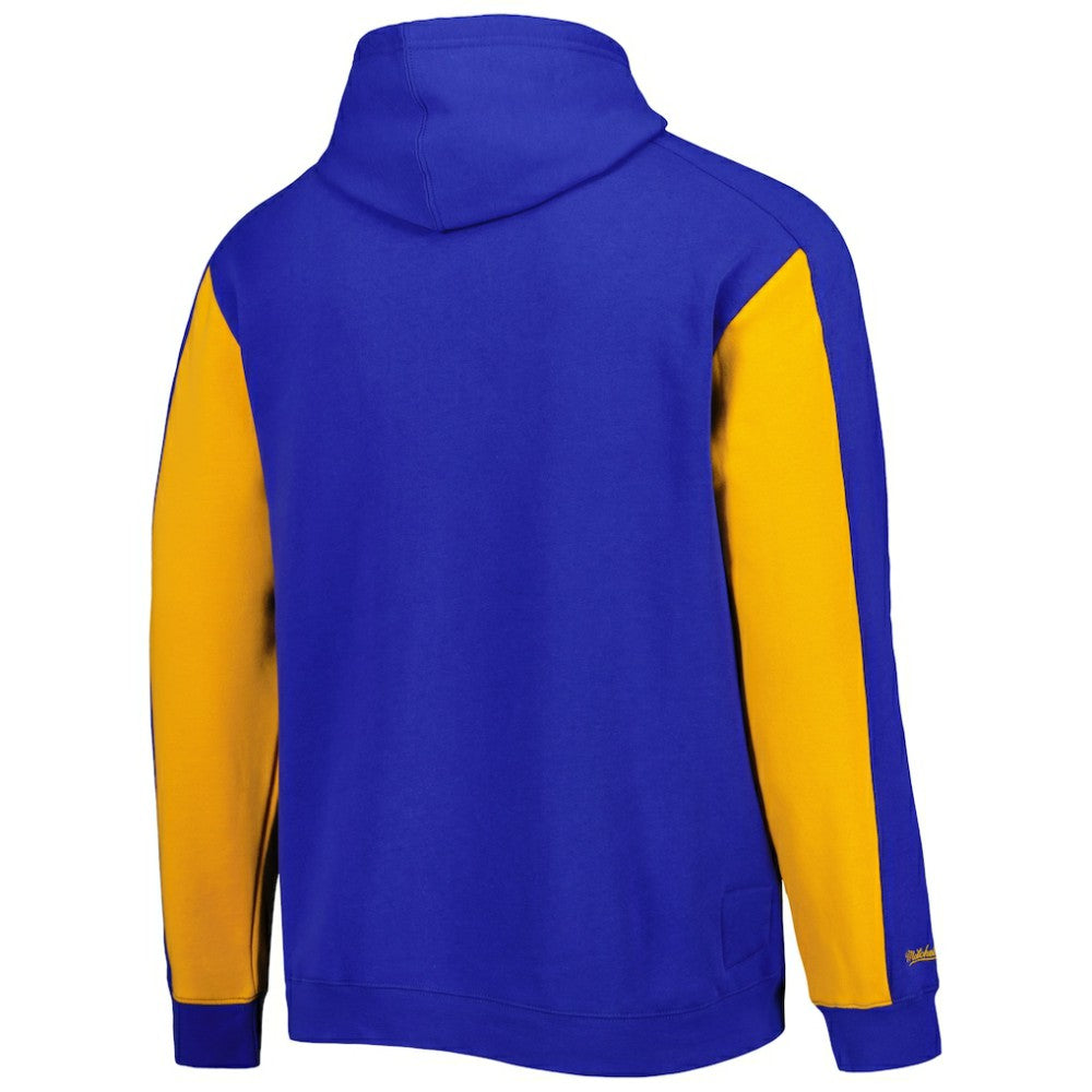 Milwaukee Brewers Mitchell & Ness Colorblocked Fleece Pullover Hoodie | MLB Shop