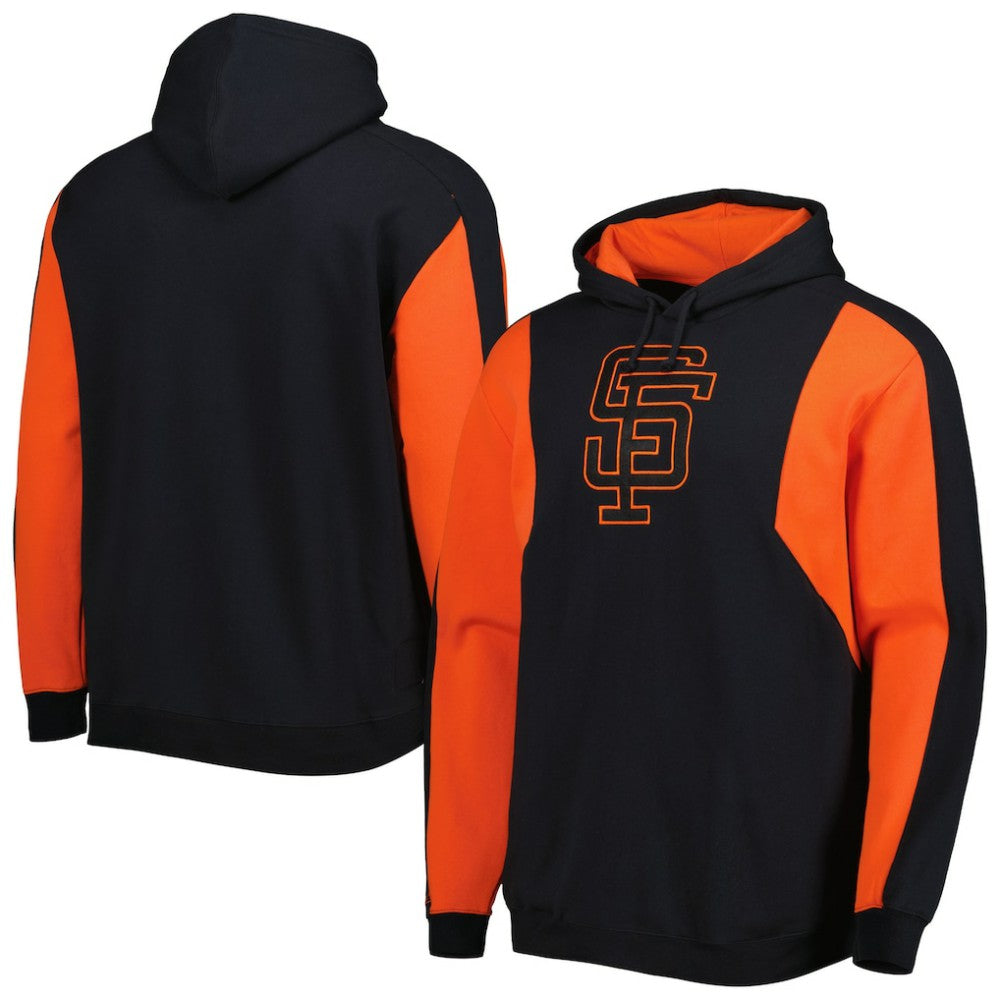 San Francisco Giants Mitchell & Ness Colorblocked Fleece Pullover Hoodie | MLB Online