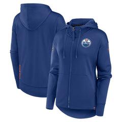 Edmonton Oilers Fanatics Women's Authentic Pro Scuba Full-Zip Hoodie Discount