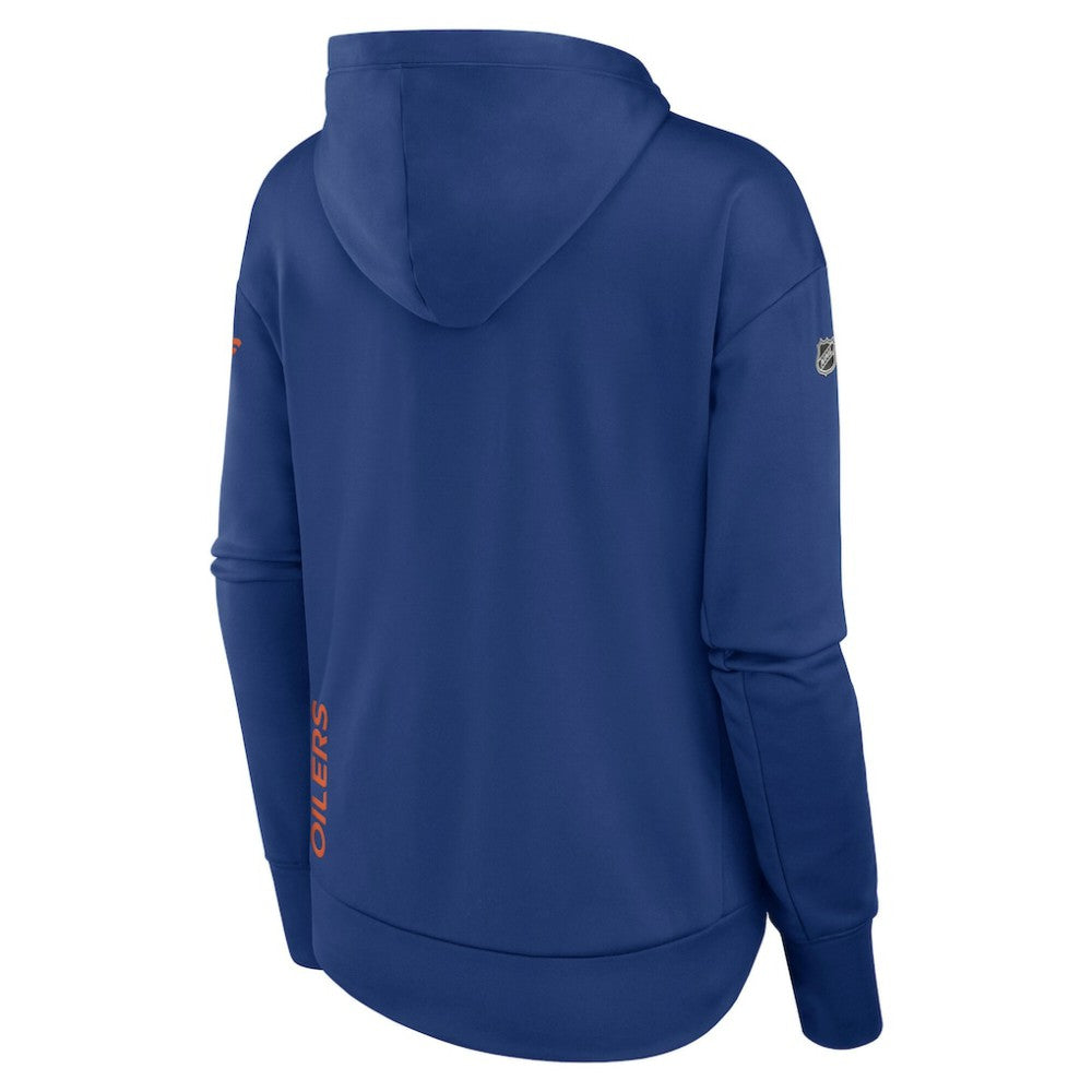 Edmonton Oilers Fanatics Women's Authentic Pro Scuba Full-Zip Hoodie Discount