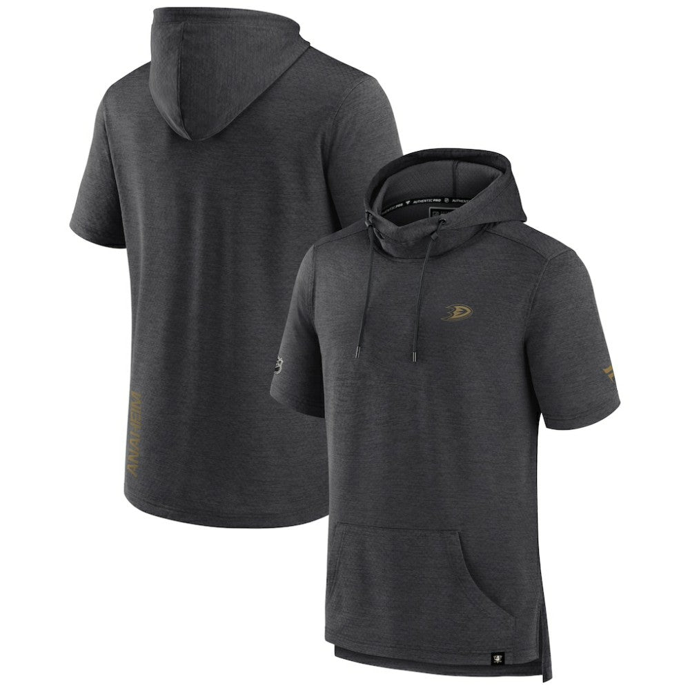 Anaheim Ducks Fanatics Authentic Pro Short Sleeve Pullover Hoodie Discount