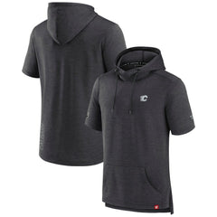 Calgary Flames Fanatics Authentic Pro Short Sleeve Pullover Hoodie Discount