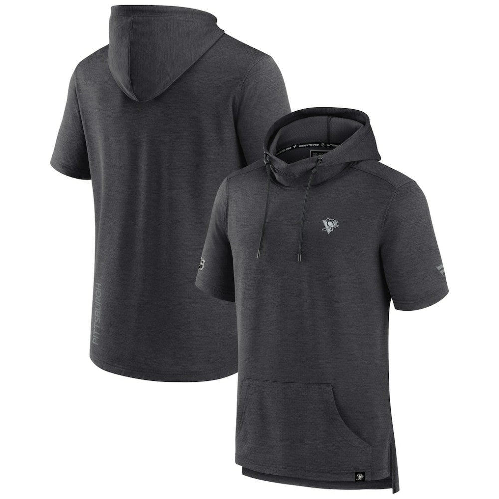 Pittsburgh Penguins Fanatics Authentic Pro Short Sleeve Pullover Hoodie Sale