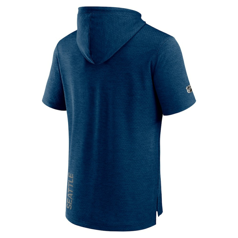 Seattle Kraken Fanatics Authentic Pro Short Sleeve Pullover Hoodie Sale