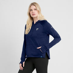 St. Louis Blues Fanatics Women's Authentic Pro Pullover Hoodie On Sale