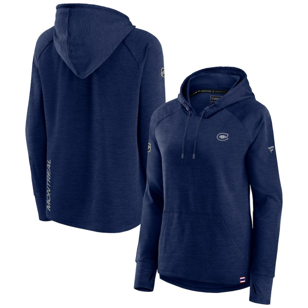 Montreal Canadiens Fanatics Women's Authentic Pro Pullover Hoodie On Sale