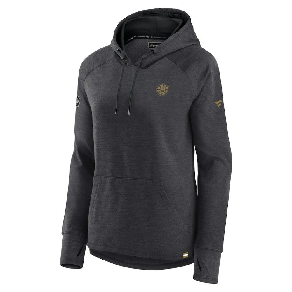 Boston Bruins Fanatics Women's Authentic Pro Pullover Hoodie Sale
