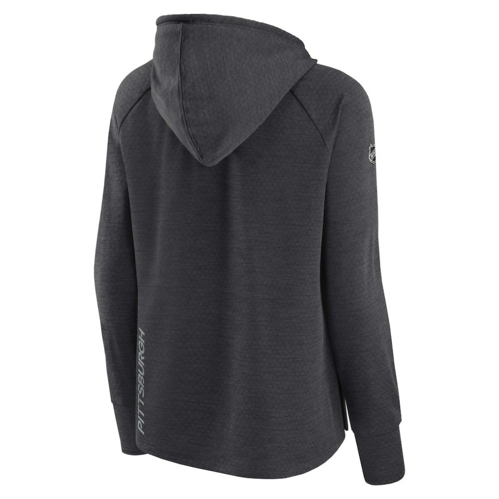 Pittsburgh Penguins Fanatics Women's Authentic Pro Pullover Hoodie On Sale