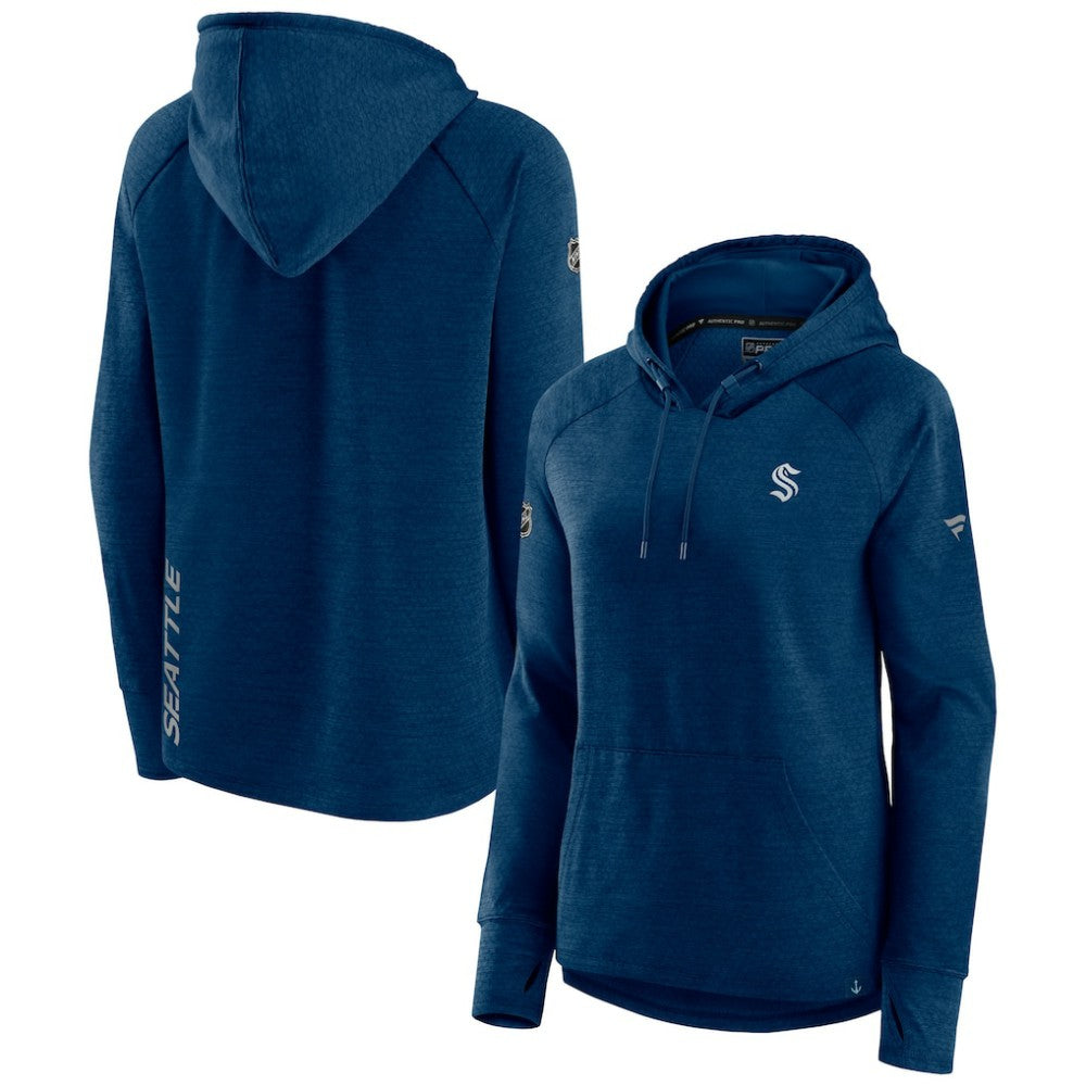 Seattle Kraken Fanatics Women's Authentic Pro Pullover Hoodie Discount