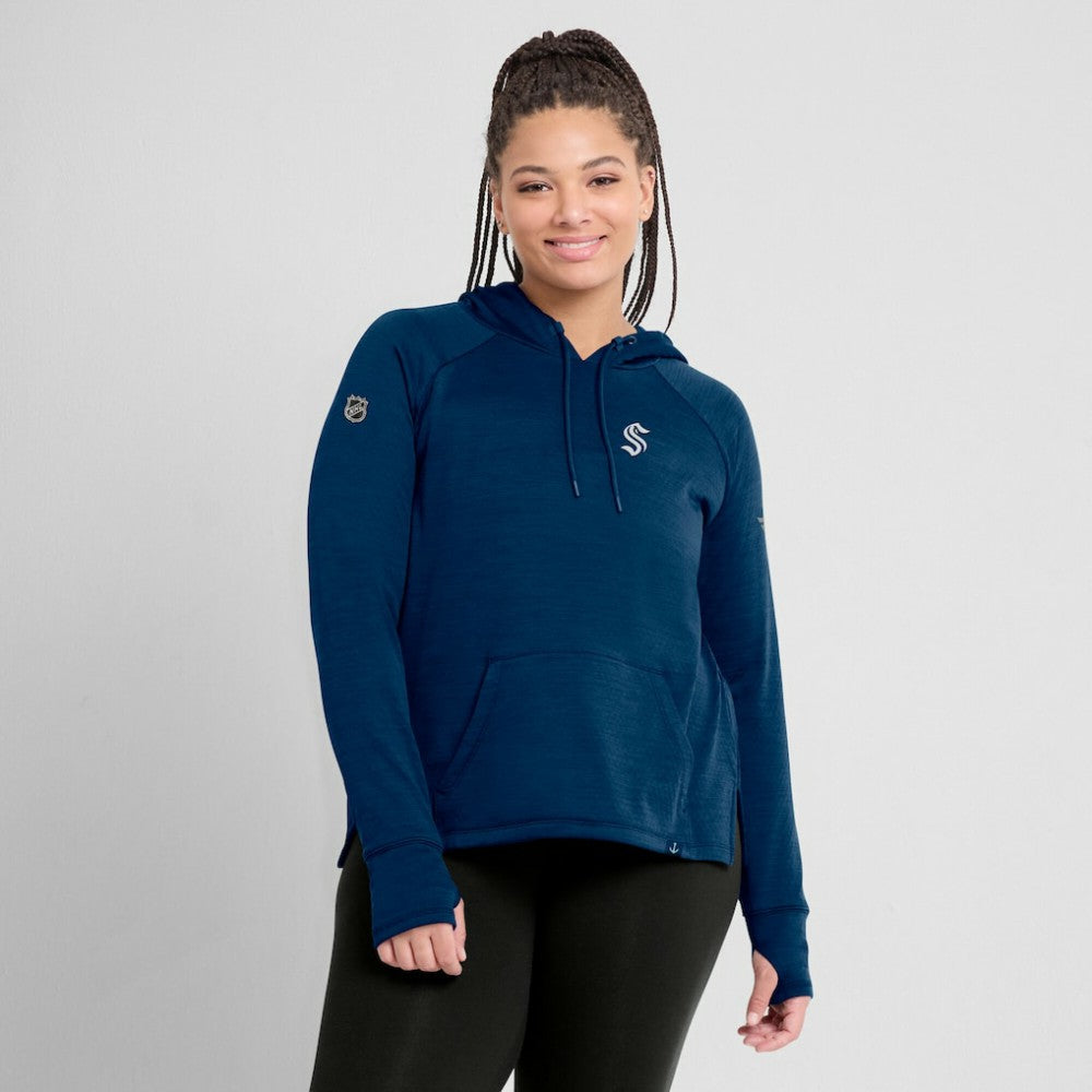 Seattle Kraken Fanatics Women's Authentic Pro Pullover Hoodie Discount